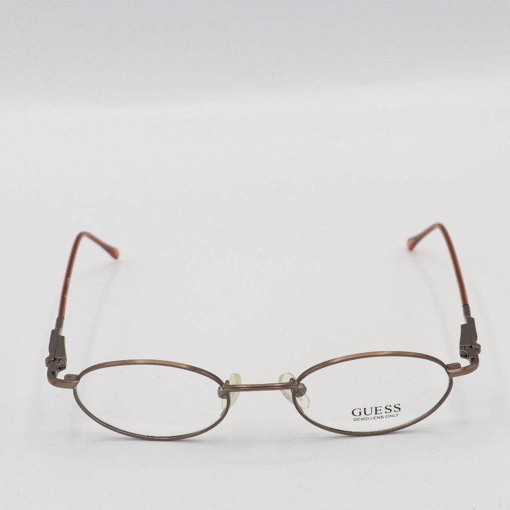 Brown Oval Guess Eyeglasses
